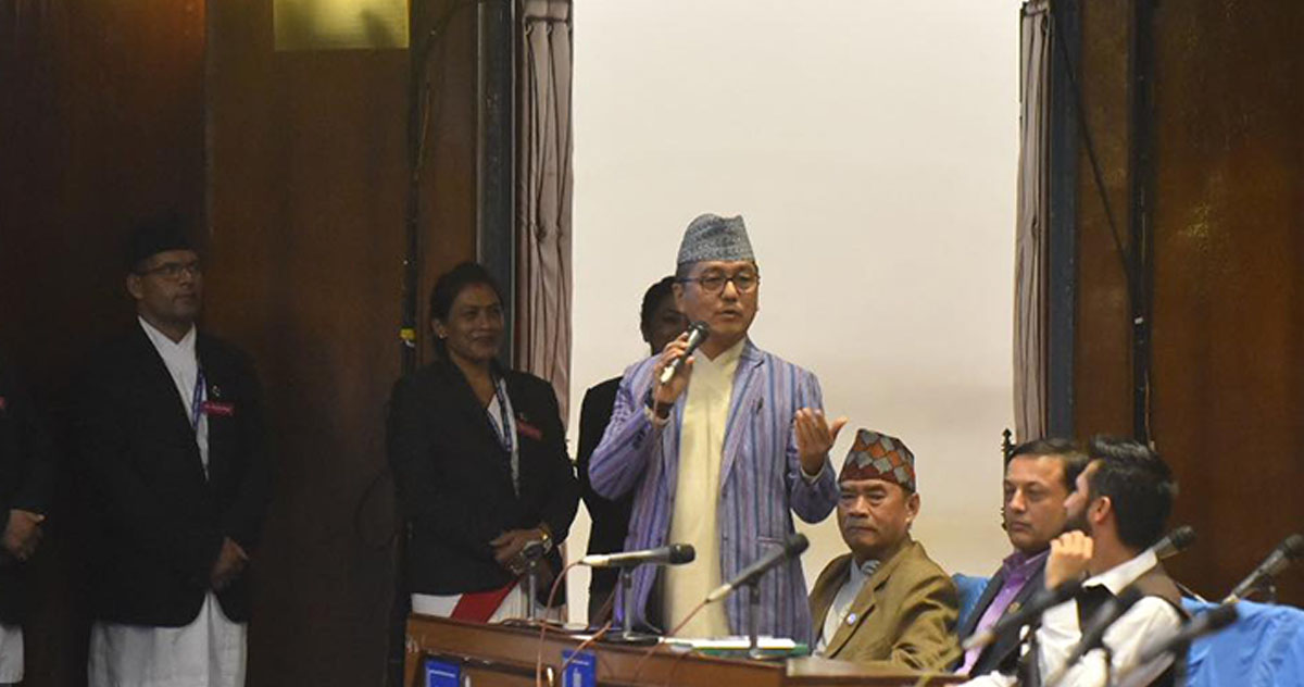 गणतन्त्रमा लुटतन्त्र भइरहन्छ भने हाम्रो विरोध भइरहन्छ : राजेन्द्र लिङ्देन
